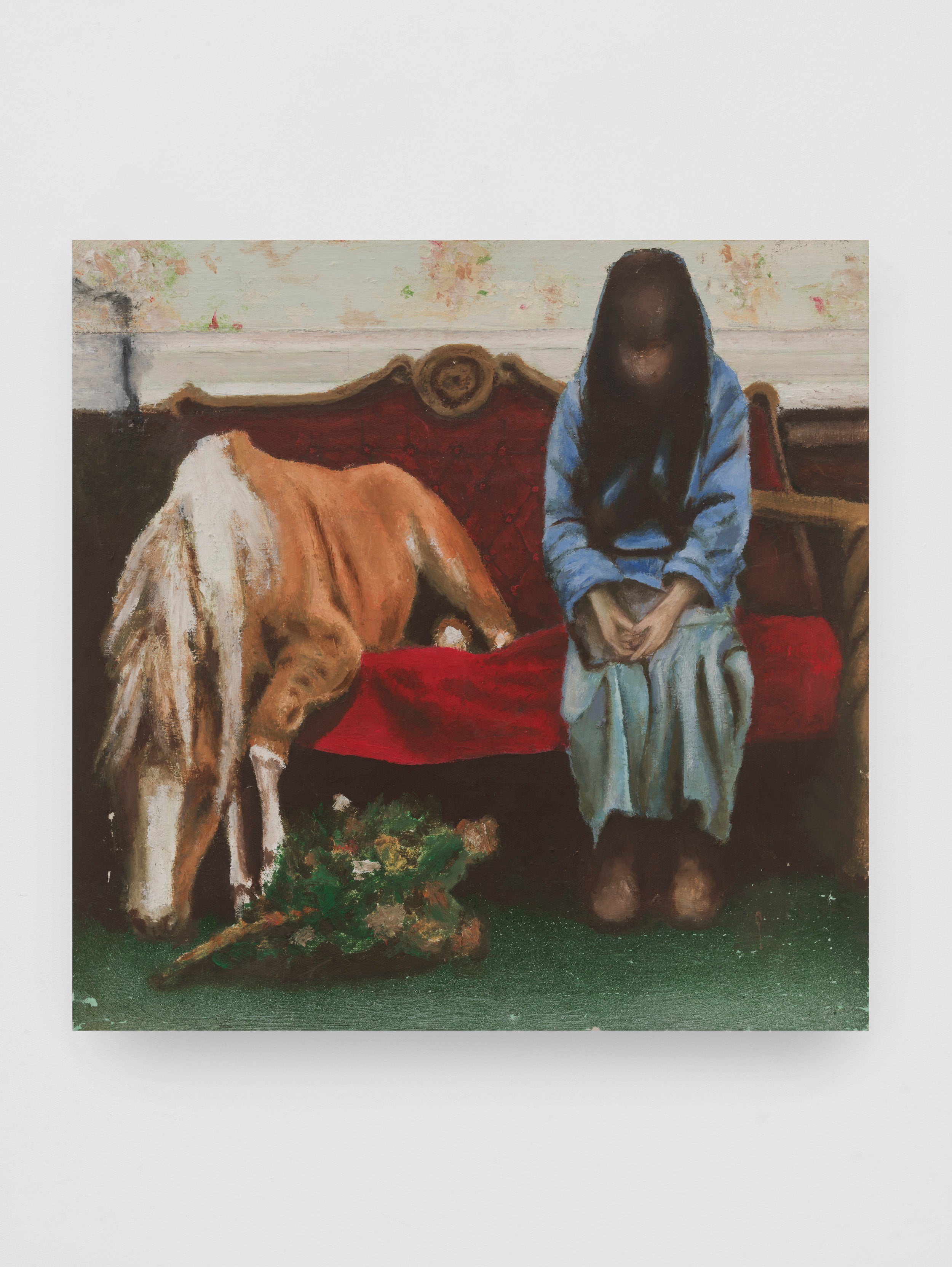 The woman and the horse